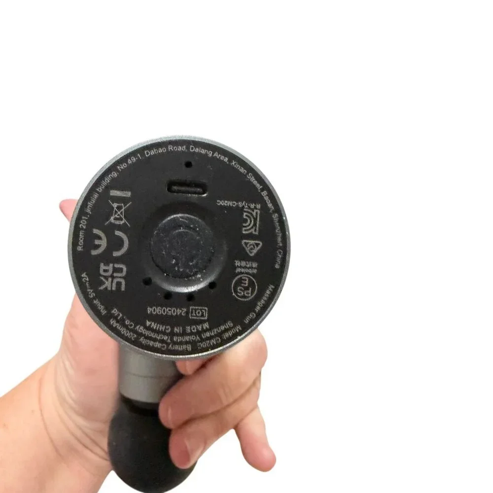 Arboleaf Mini Massage Gun 4 Attachments USB Charging Cable For Muscle Recovery - Picture 3 of 4